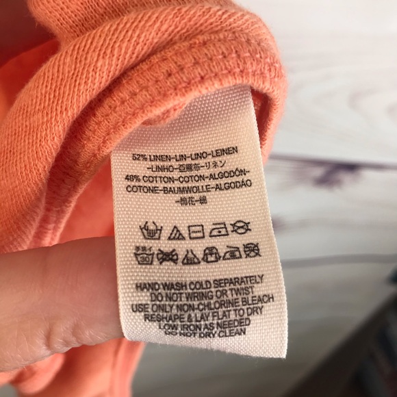 We The Free People Coral Orange Tank Top Tunic - Picture 7 of 7